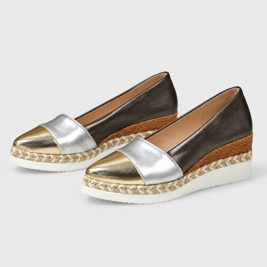 Lucia – Mocassino con zeppa