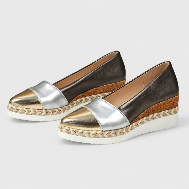 Lucia – Mocassino con zeppa