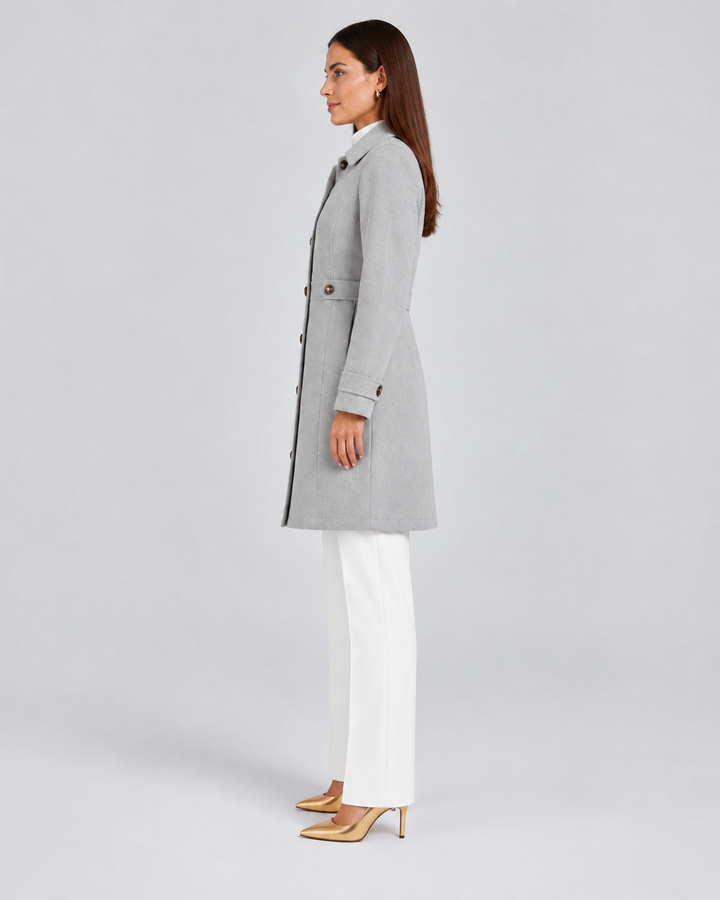 ROSALINDA – Cappotto corto con bottoni