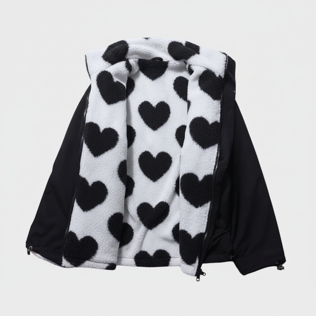 MANUELA – Giacca corta reversibile