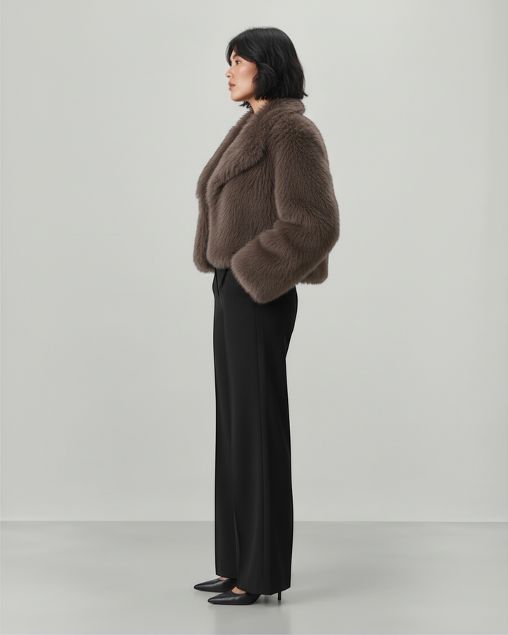 MARGHERITA – Cappotto con colletto ampio