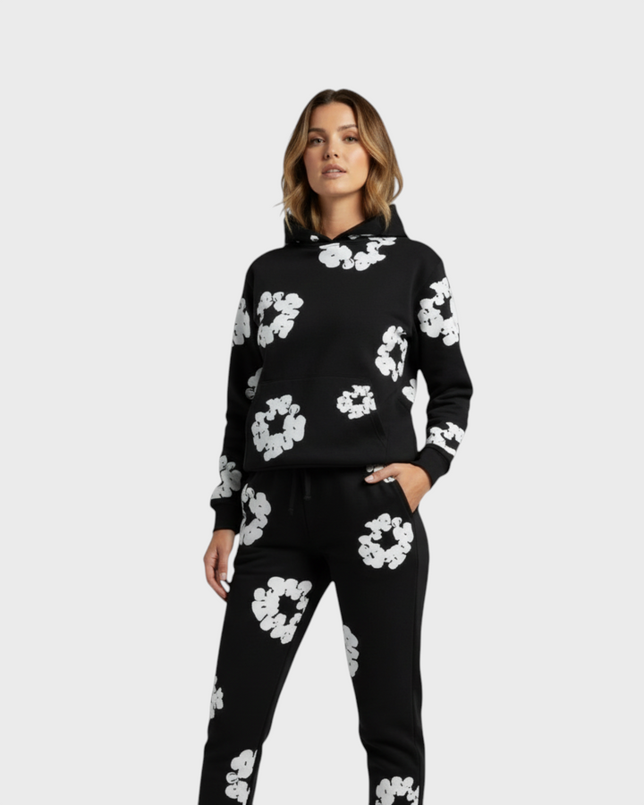 Altea – Set da jogging in nero | Luna Moda