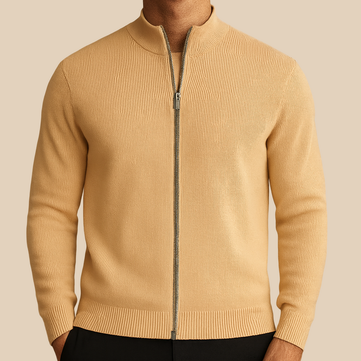 Giacca con Zip a Costine Marcivo