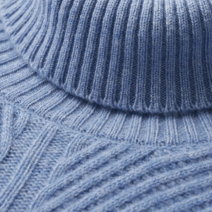 Elia – Dolcevita a coste in cashmere e lana