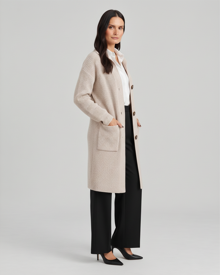 CHIARA – Cardigan lungo oversize