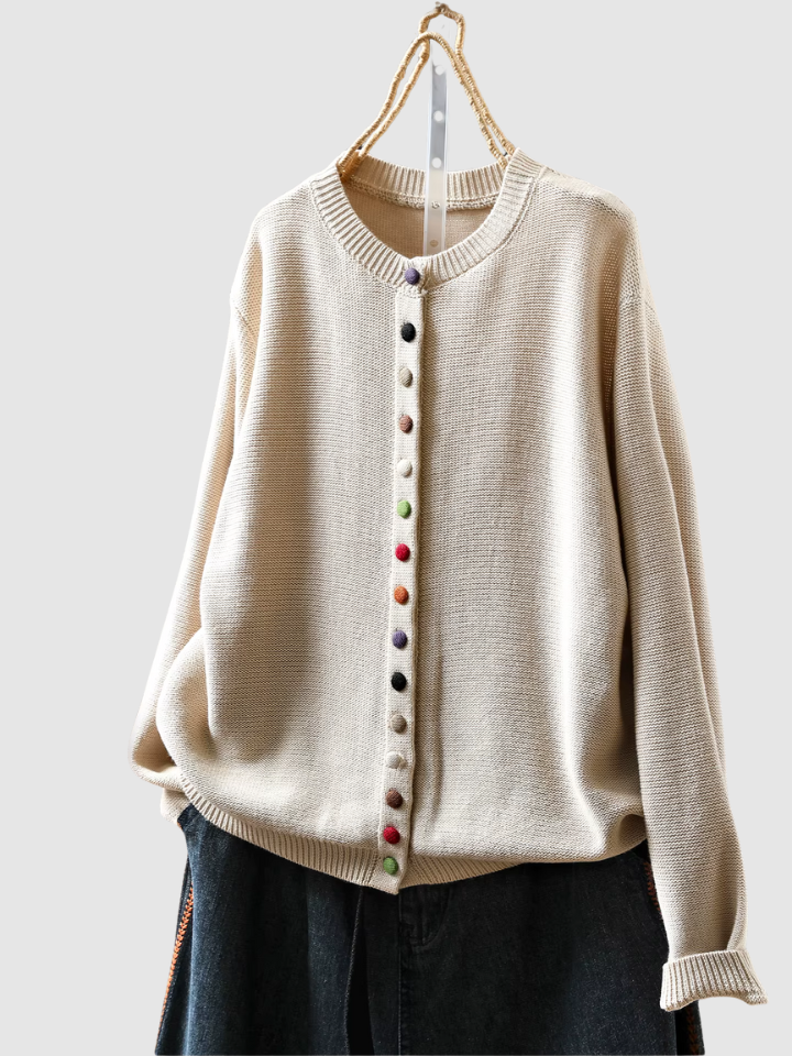 Anna - Cardigan con bottoni