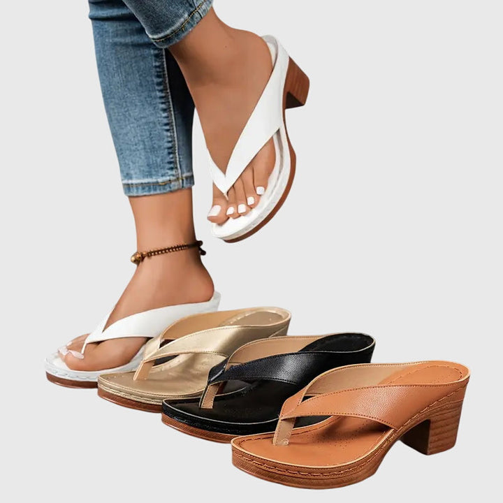 LAURA – Sandalo comfort con fasce