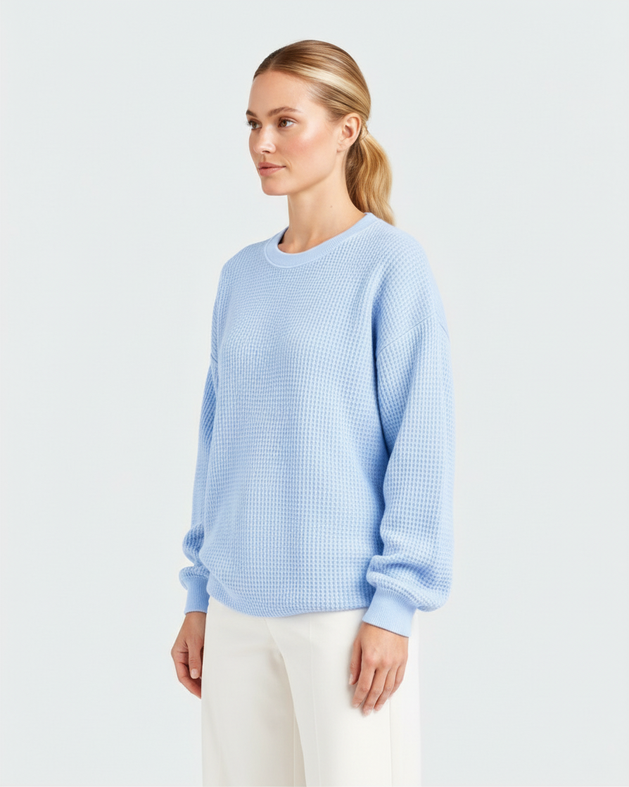 Lucia – Maglione oversize a nido d&