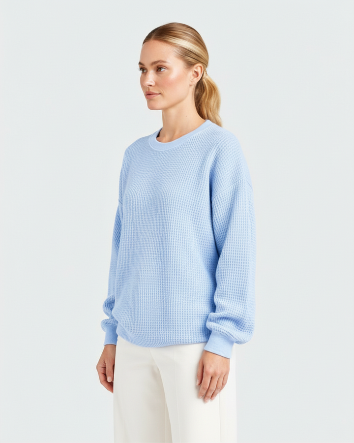 Lucia – Maglione oversize a nido d&