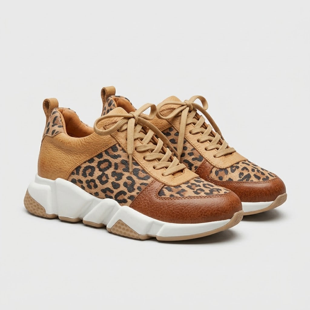 ELOISA – Sneakers con stampa leopardata