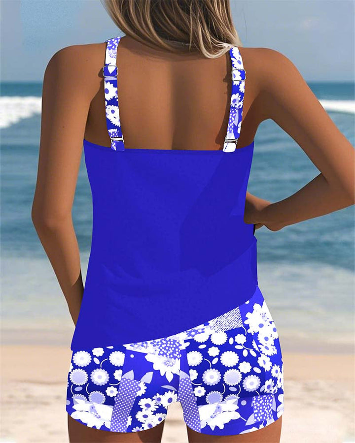 Diana – Coordinato mare con top e pantaloni ad asciugatura rapida