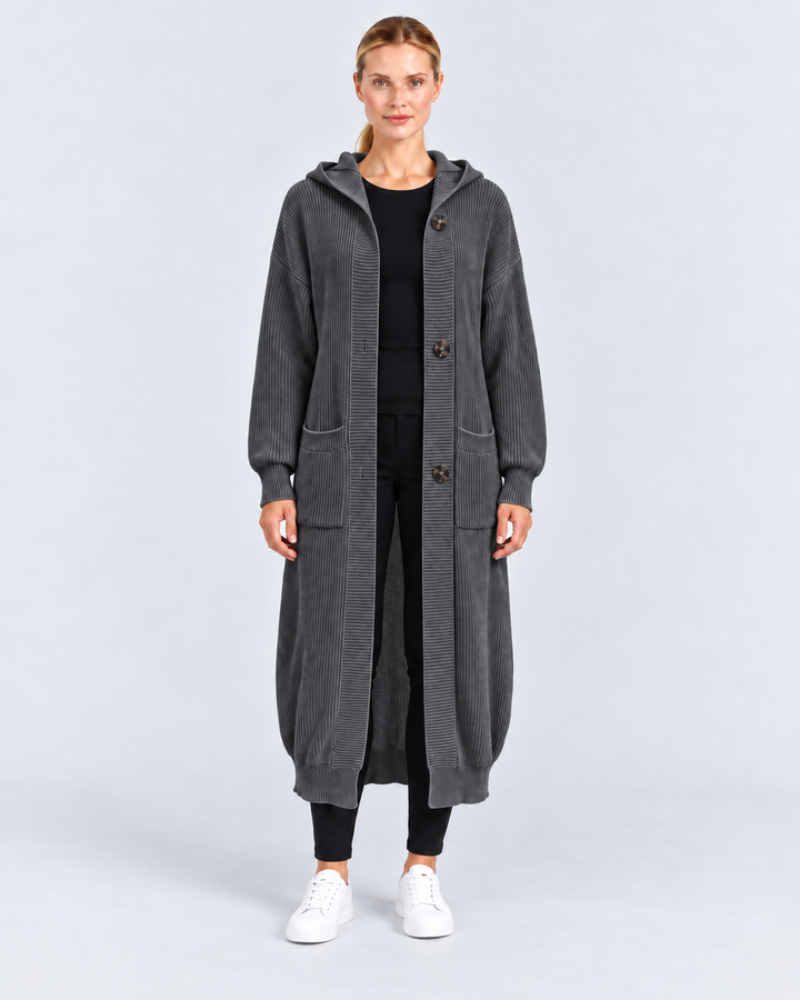 CHIARA – Cardigan lungo oversize