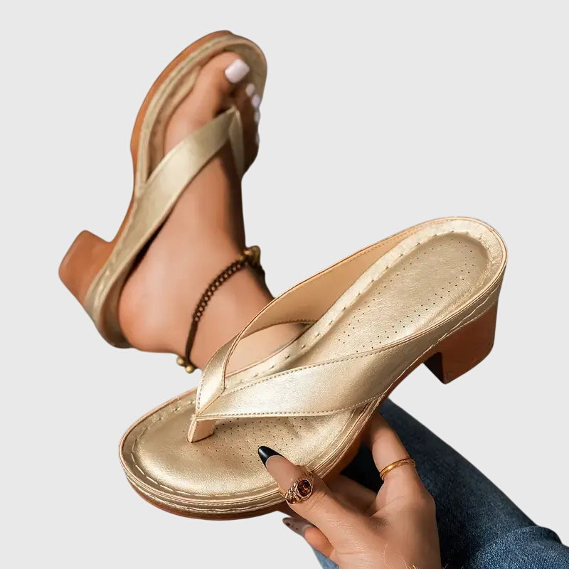 LAURA – Sandalo comfort con fasce