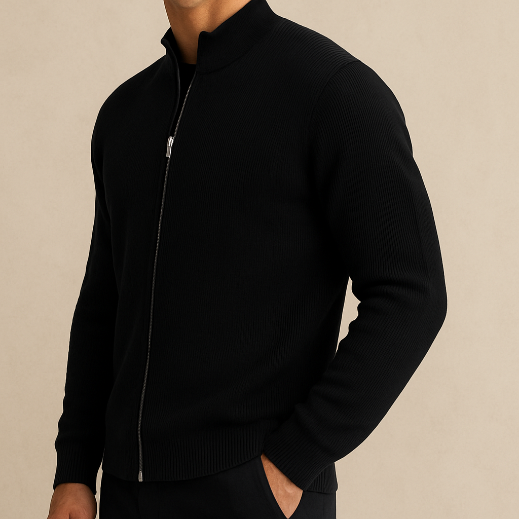 Giacca con Zip a Costine Marcivo