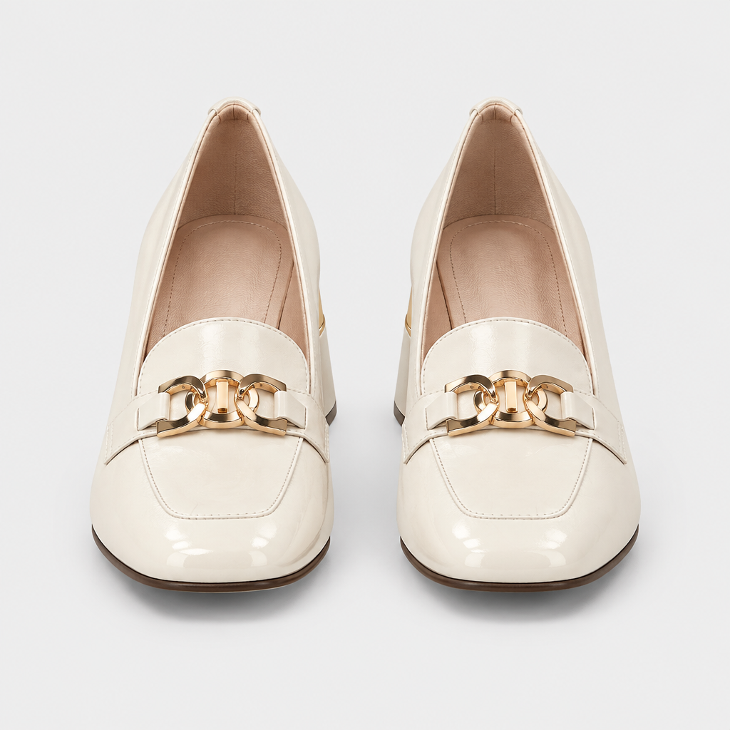 Gaia – Mocassino con tacco