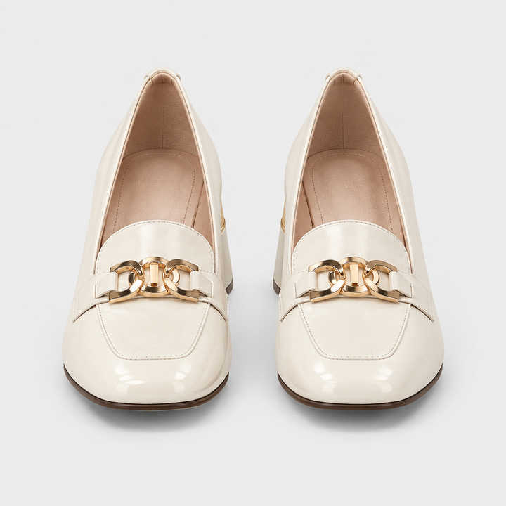 Gaia – Mocassino con tacco