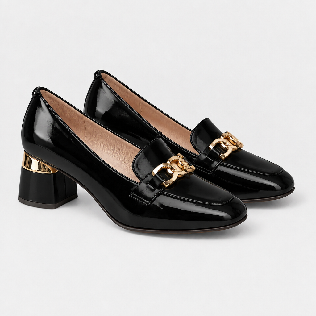 Gaia – Mocassino con tacco