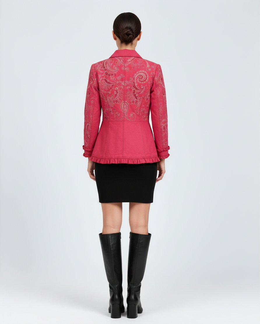 FLAVIA – Giacca con motivo paisley