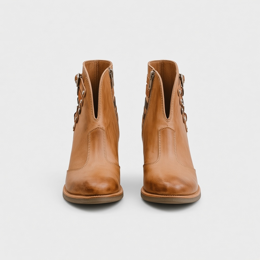 Nina – Stivaletto texano con fibbie