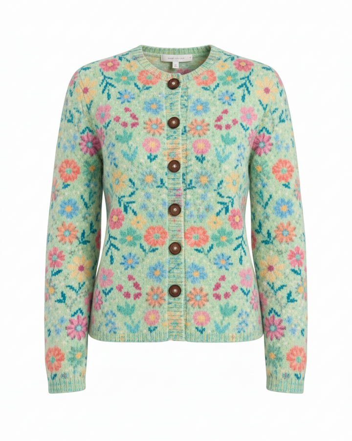 BRUNELLA – Cardigan floreale vintage