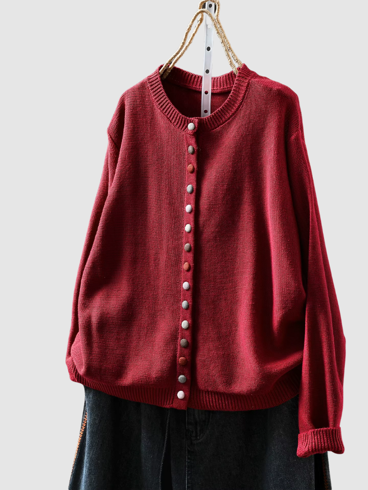Anna - Cardigan con bottoni