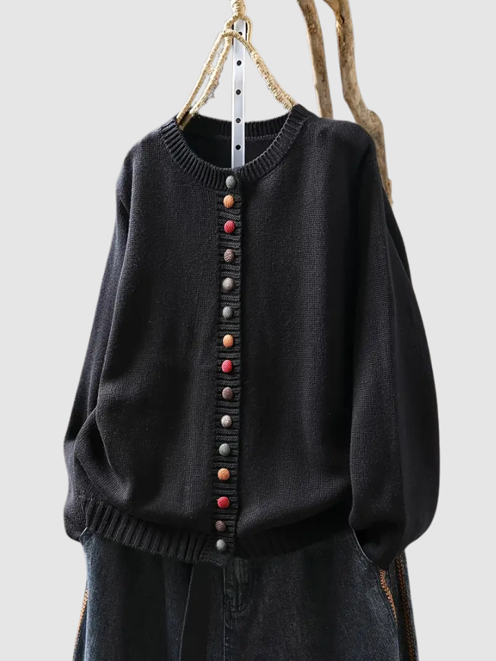 Anna - Cardigan con bottoni