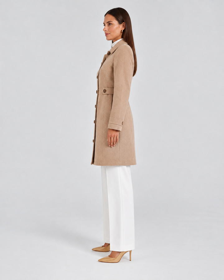 ROSALINDA – Cappotto corto con bottoni