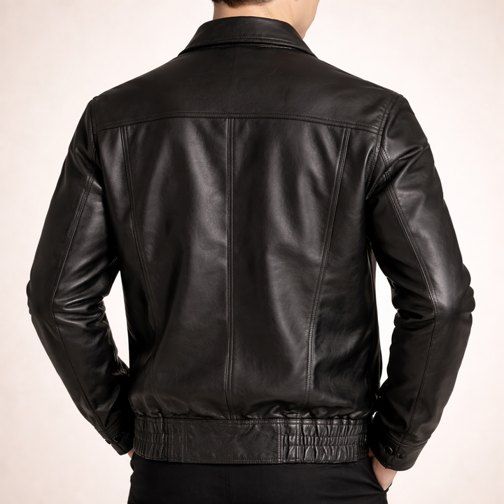 Giacca in Pelle Marcivo Midnight