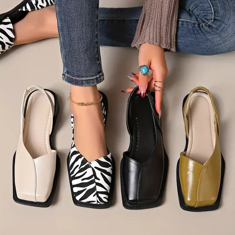 BERNARDINA - Mayfair ballerine a punta quadrata
