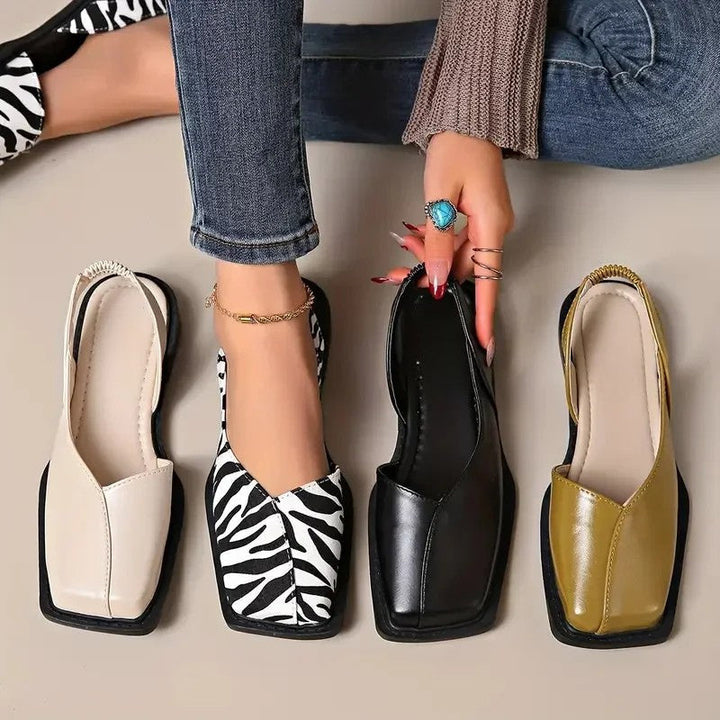 BERNARDINA - Mayfair ballerine a punta quadrata