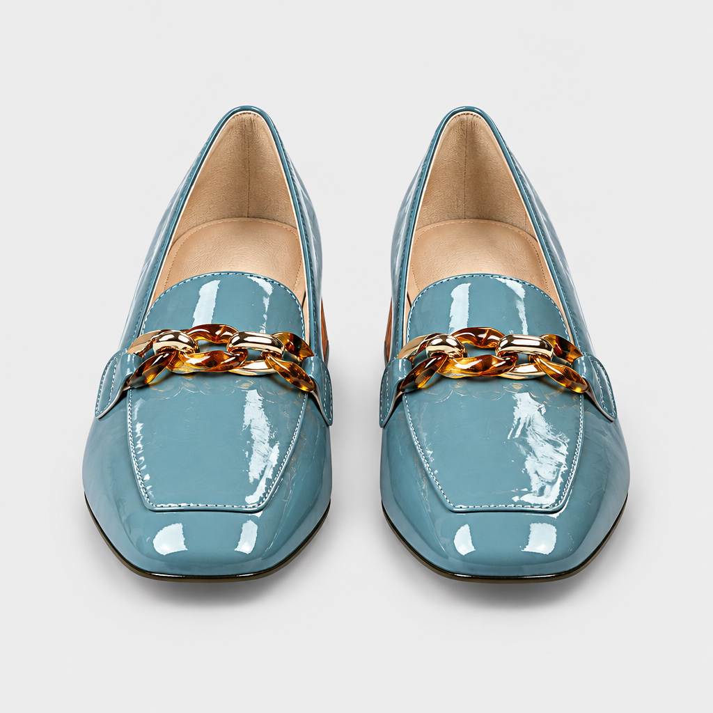 Gaia – Mocassino con tacco