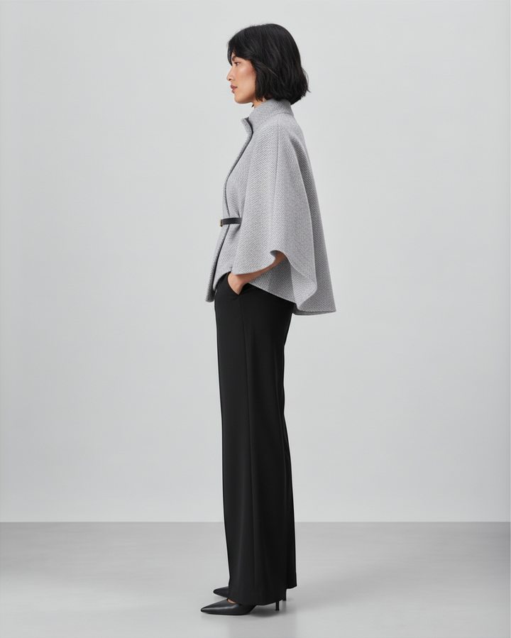 SERENA – Cappotto con maniche a farfalla