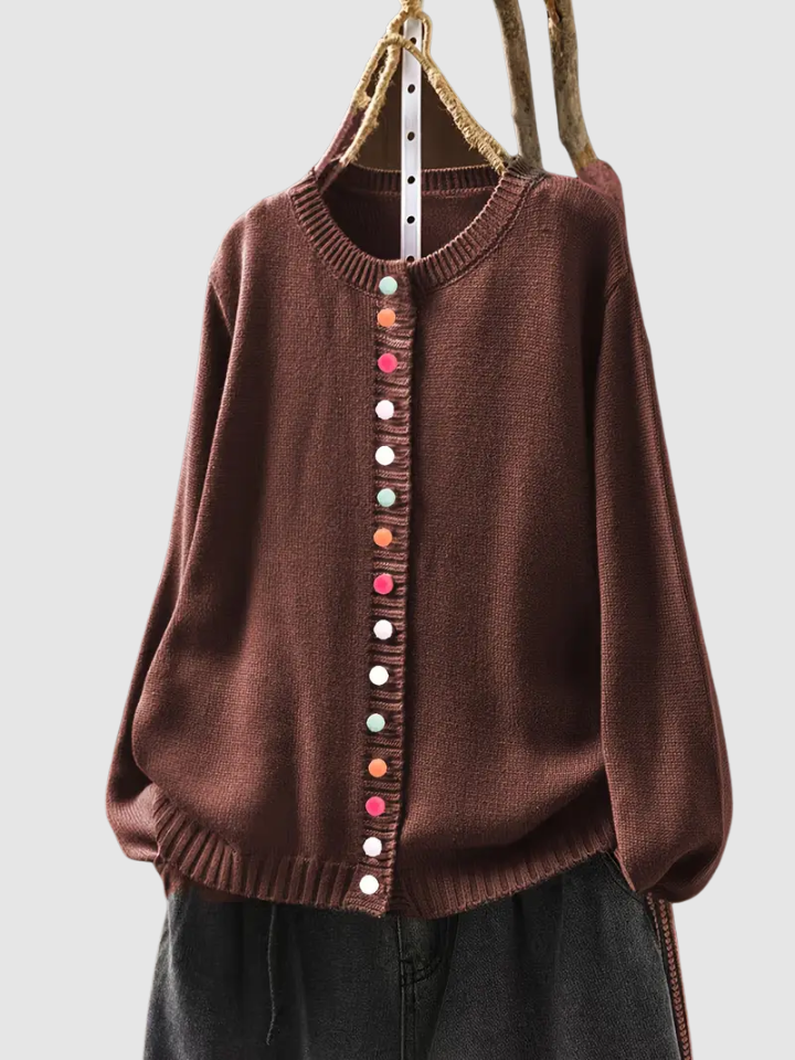 Anna - Cardigan con bottoni