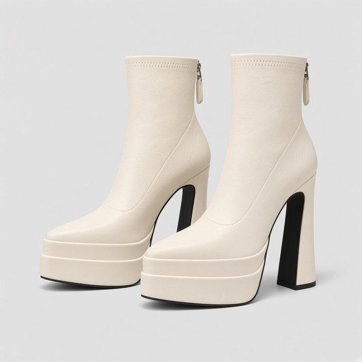 Caterina – Stivaletto con plateau
