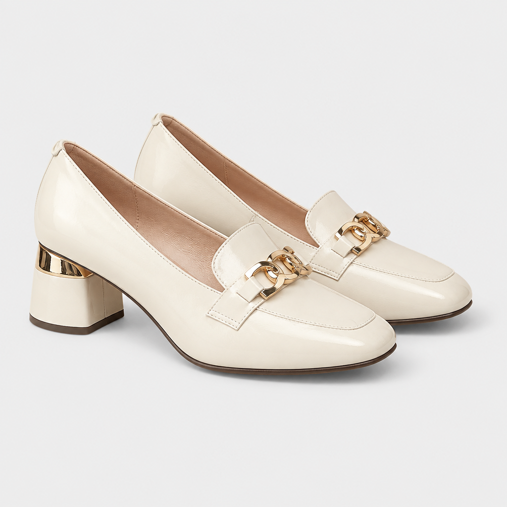Gaia – Mocassino con tacco
