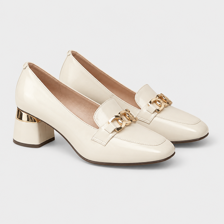 Gaia – Mocassino con tacco