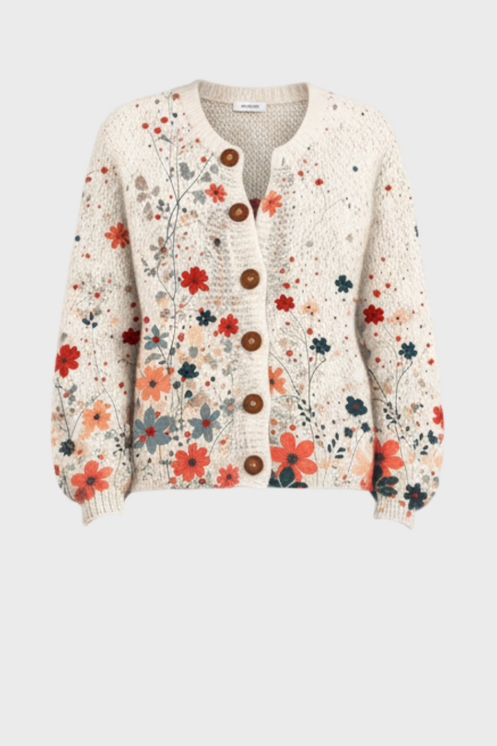 Gabriella – Cardigan con piccoli fiori