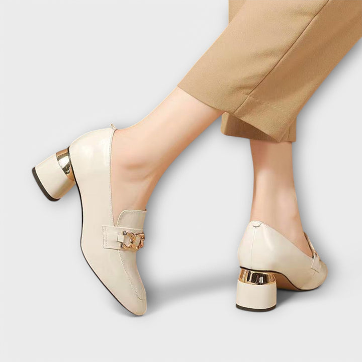 Gaia – Mocassino con tacco