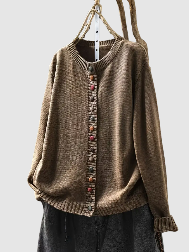Anna - Cardigan con bottoni
