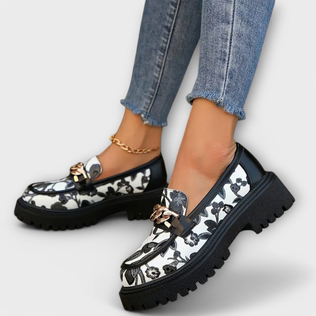 Adele – Mocassino con suola carrarmato