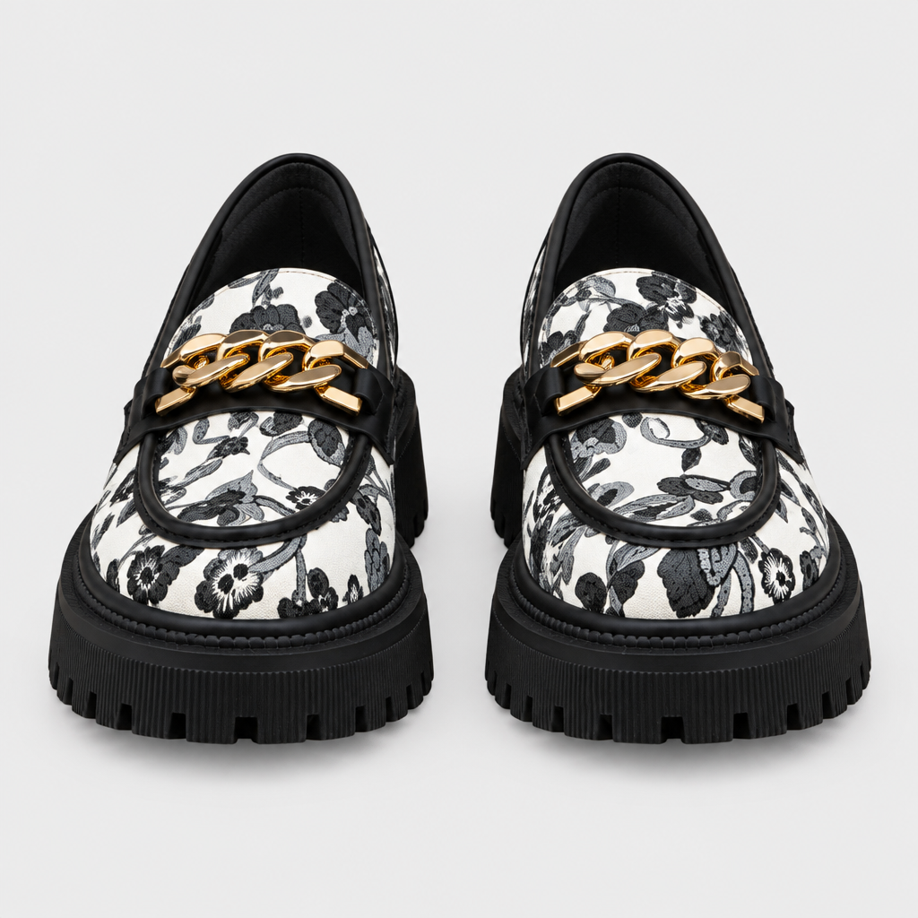 Adele – Mocassino con suola carrarmato