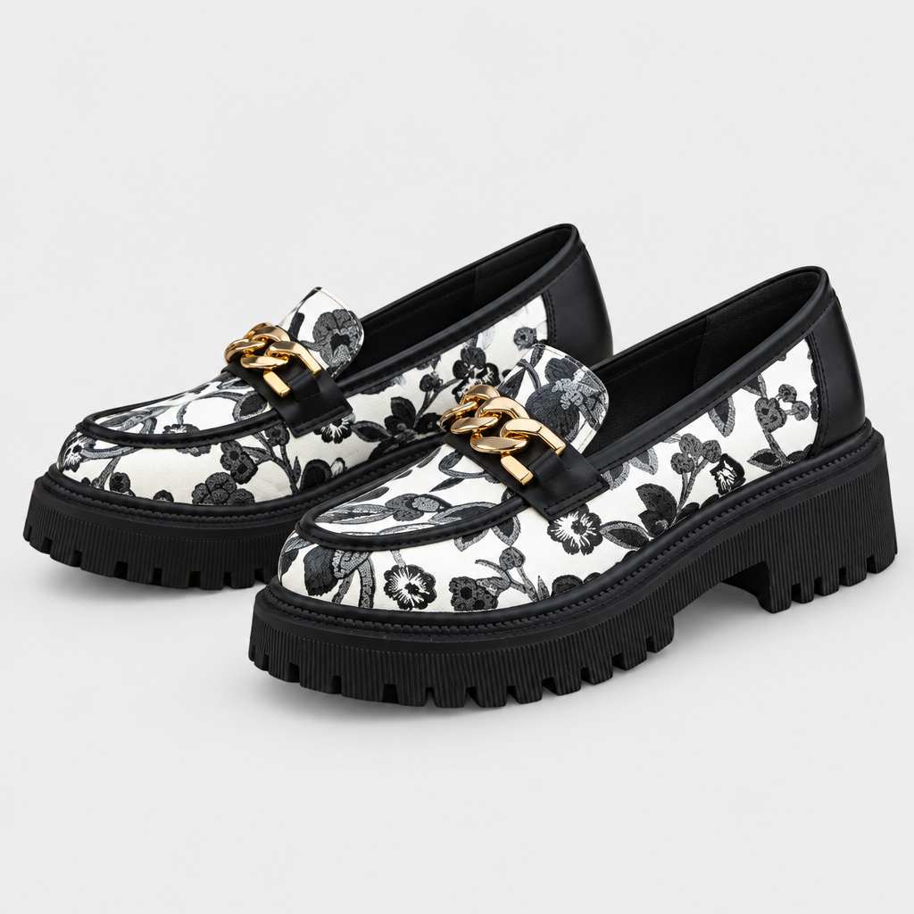Adele – Mocassino con suola carrarmato