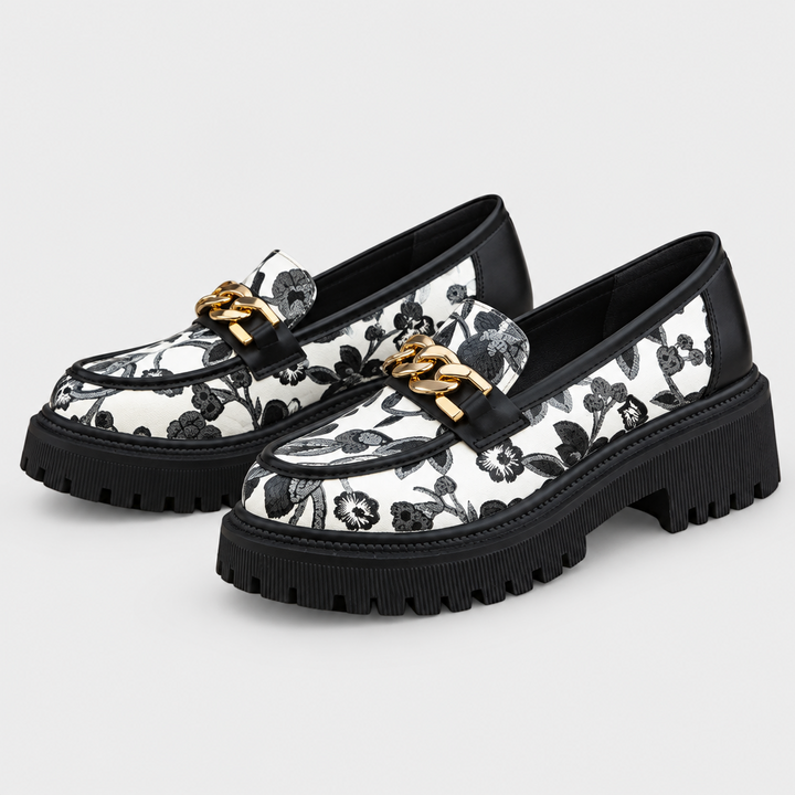 Adele – Mocassino con suola carrarmato