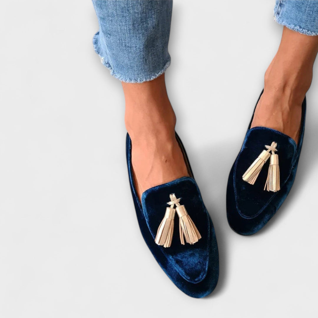 Arianna – Mocassino con nappine