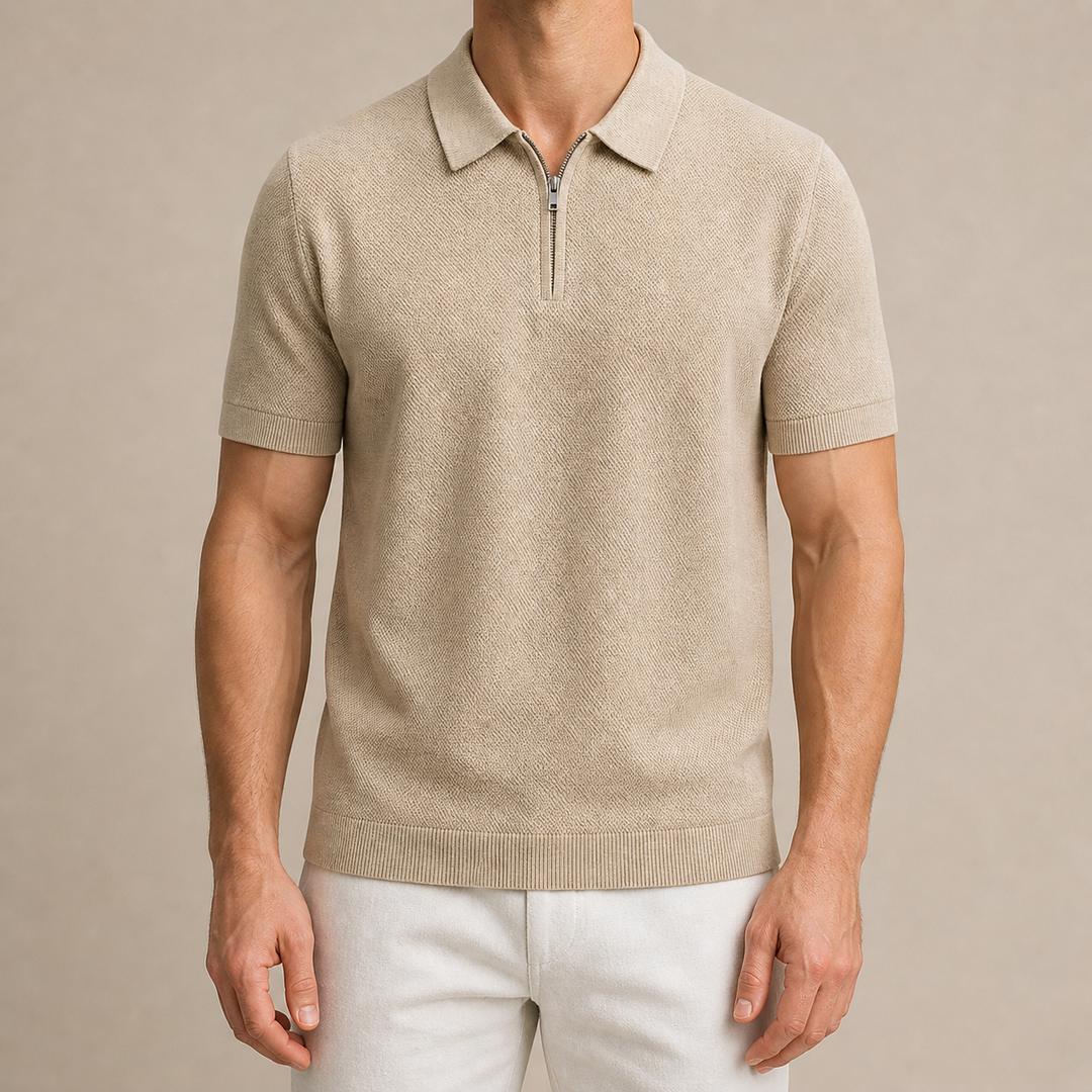Polo Zip-Up Marbella