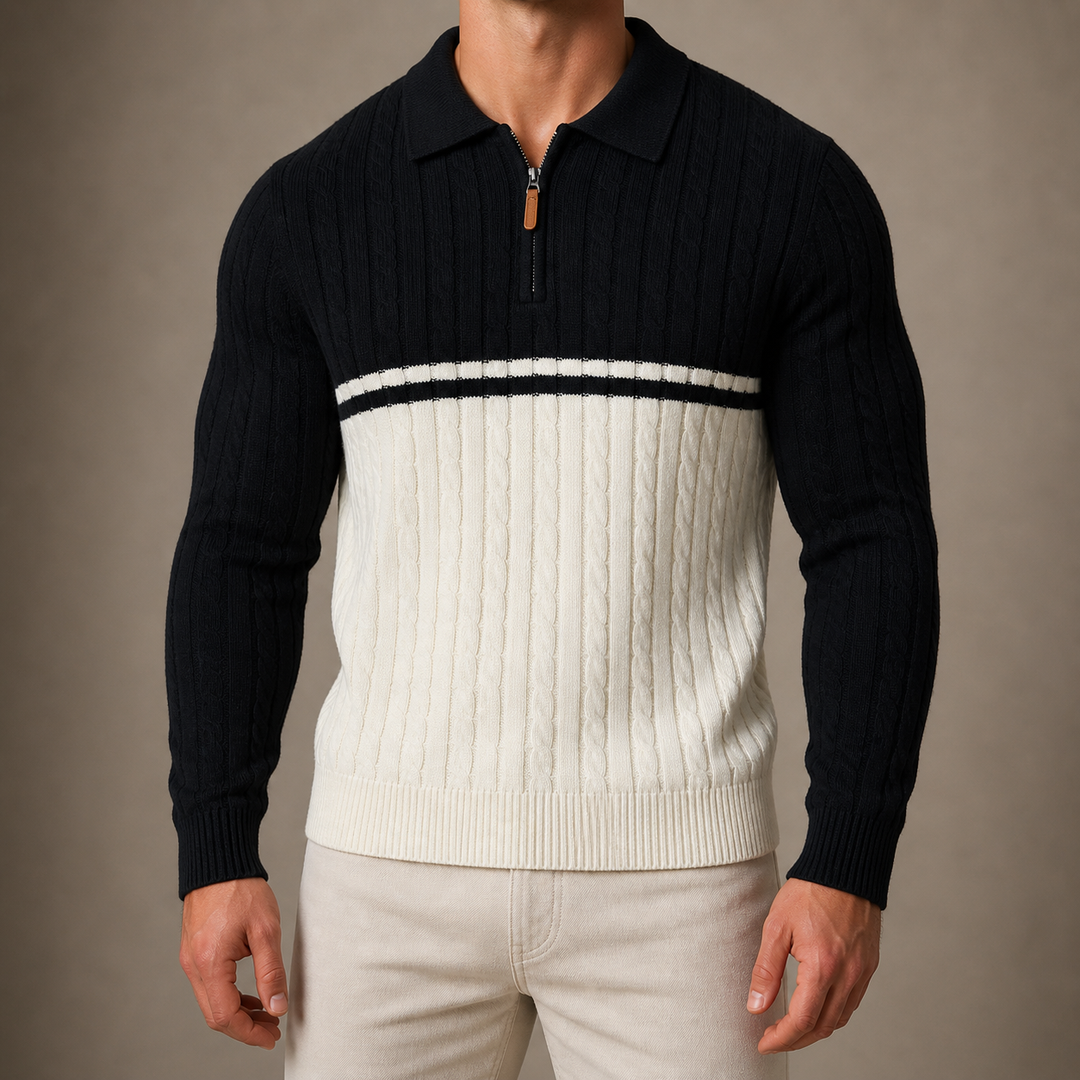 Giacca Zip Premium in Lana