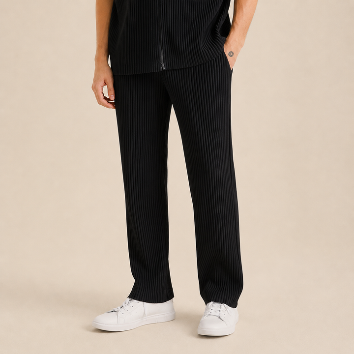 Pantaloni in Cotone a Costine