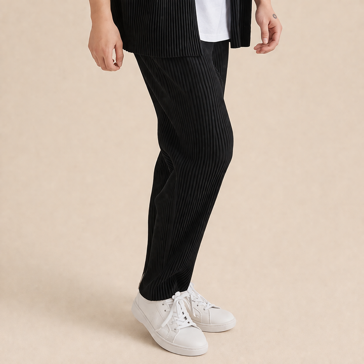 Pantaloni in Cotone a Costine