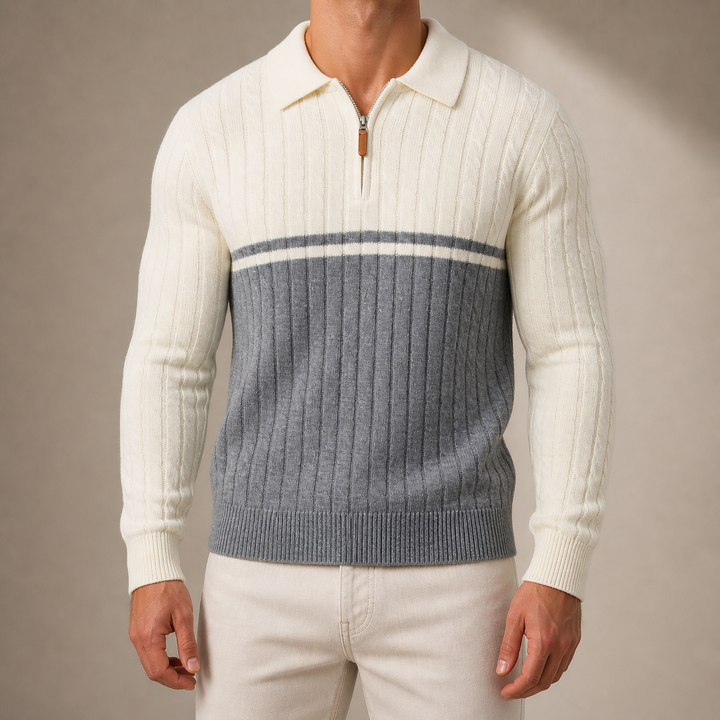 Giacca Zip Premium in Lana