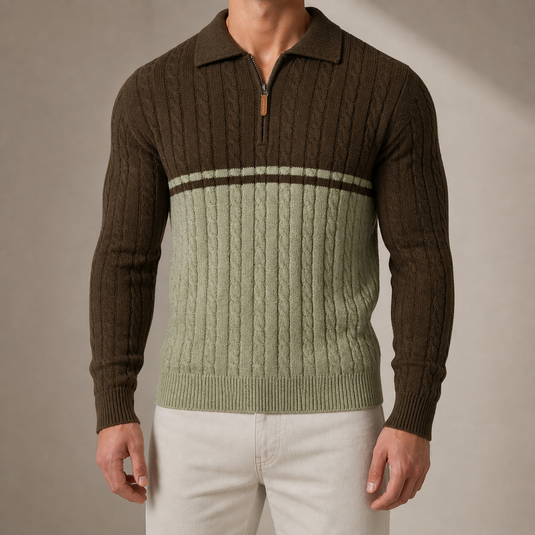 Giacca Zip Premium in Lana
